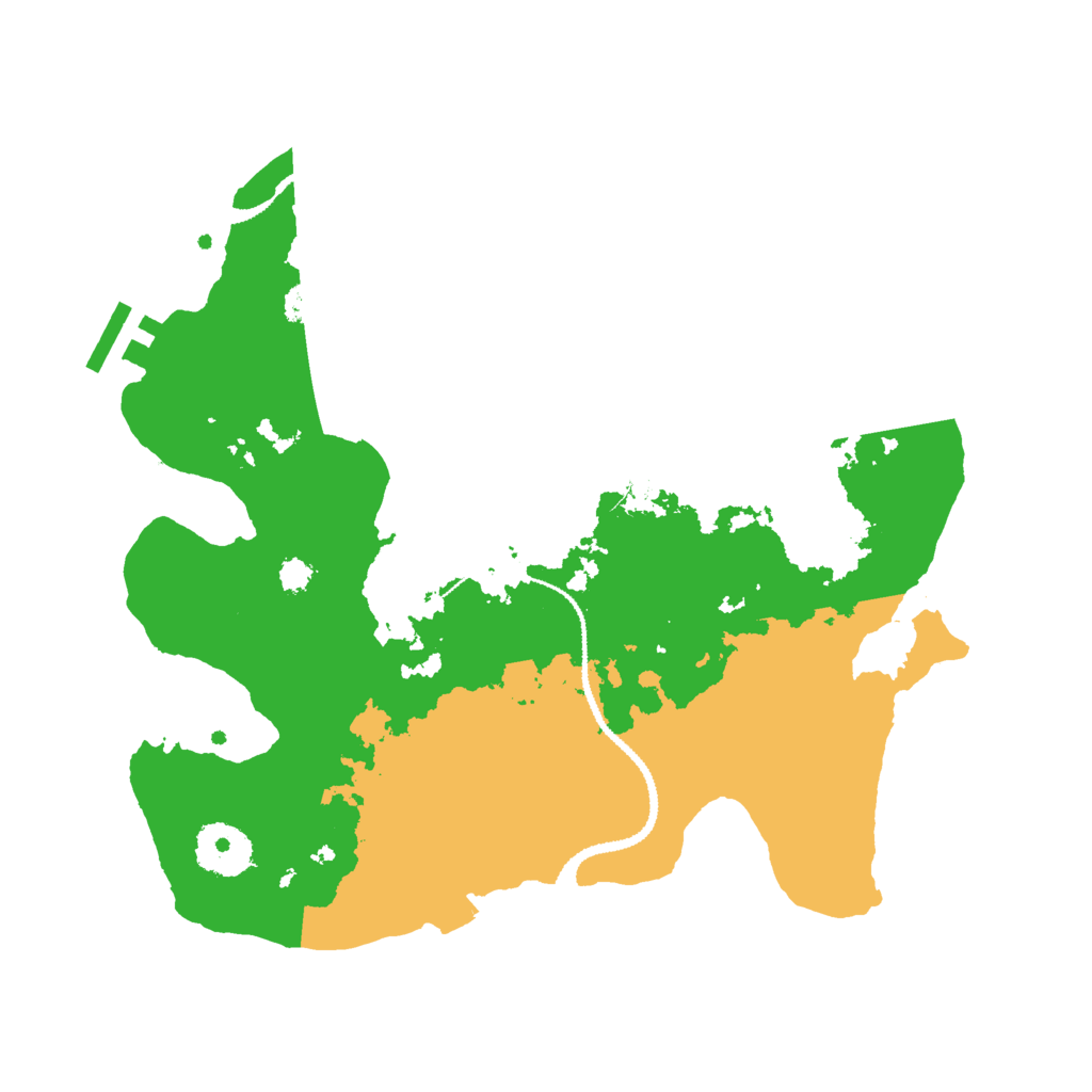 Biome Rust Map: Procedural Map, Size: 3000, Seed: 938298537
