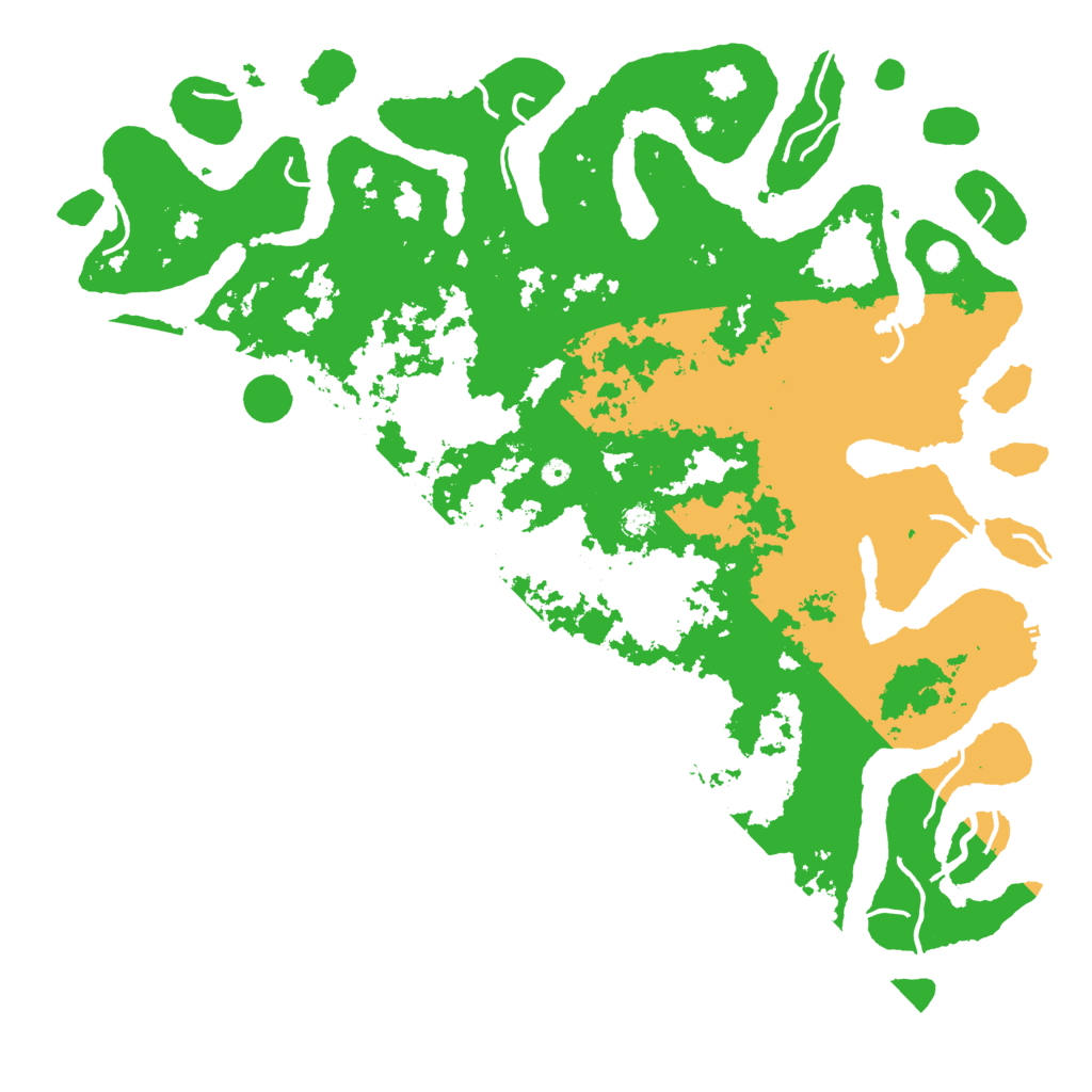 Biome Rust Map: Procedural Map, Size: 6000, Seed: 8773452