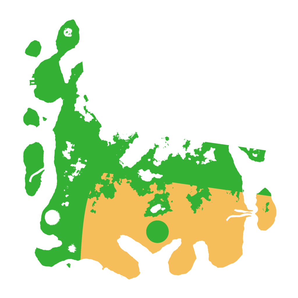 Biome Rust Map: Procedural Map, Size: 3500, Seed: 1904688