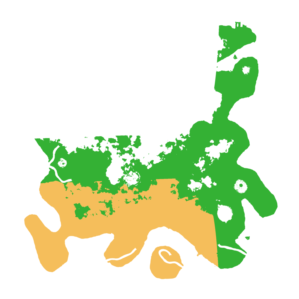 Biome Rust Map: Procedural Map, Size: 3500, Seed: 21032022