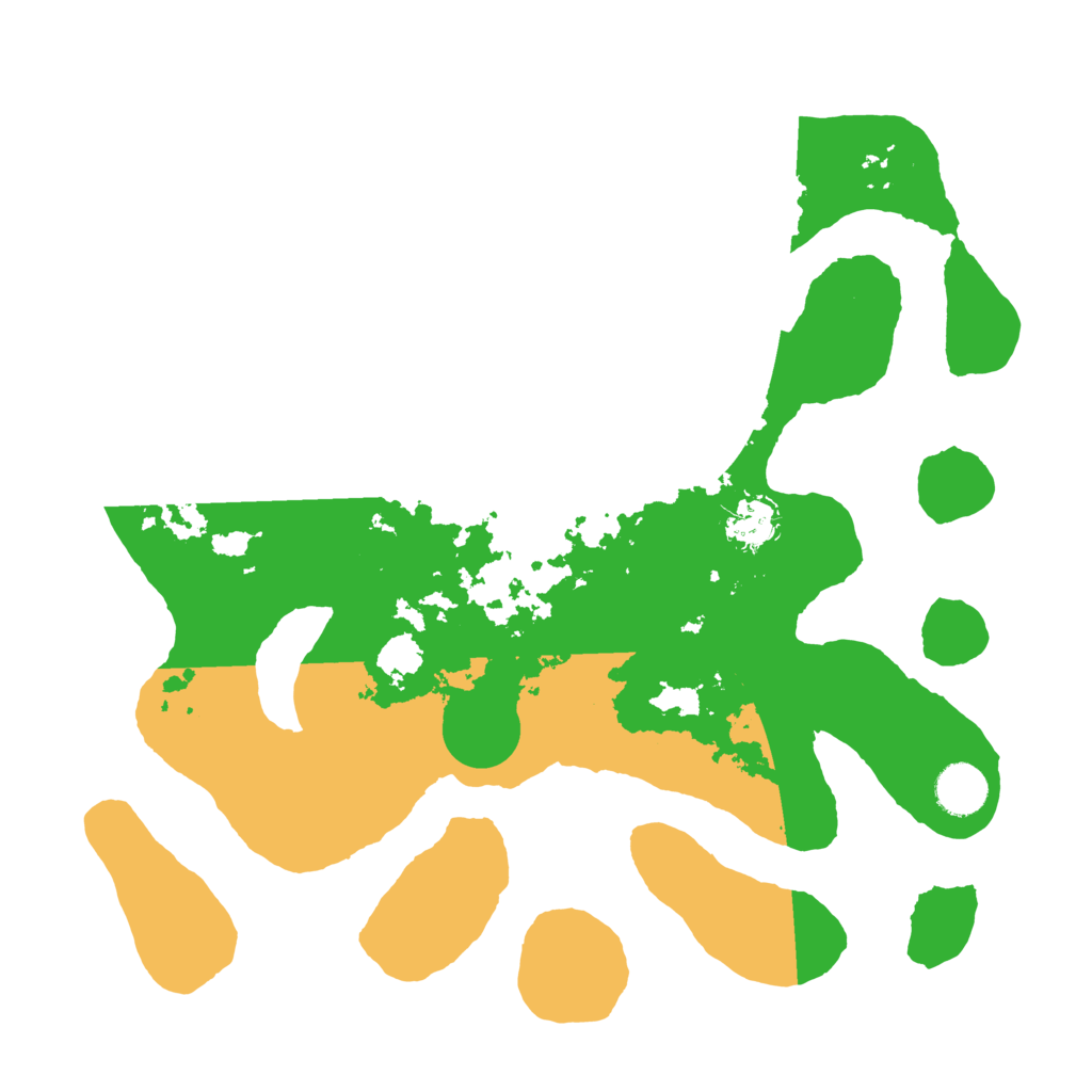 Biome Rust Map: Barren, Size: 3700, Seed: 21032022