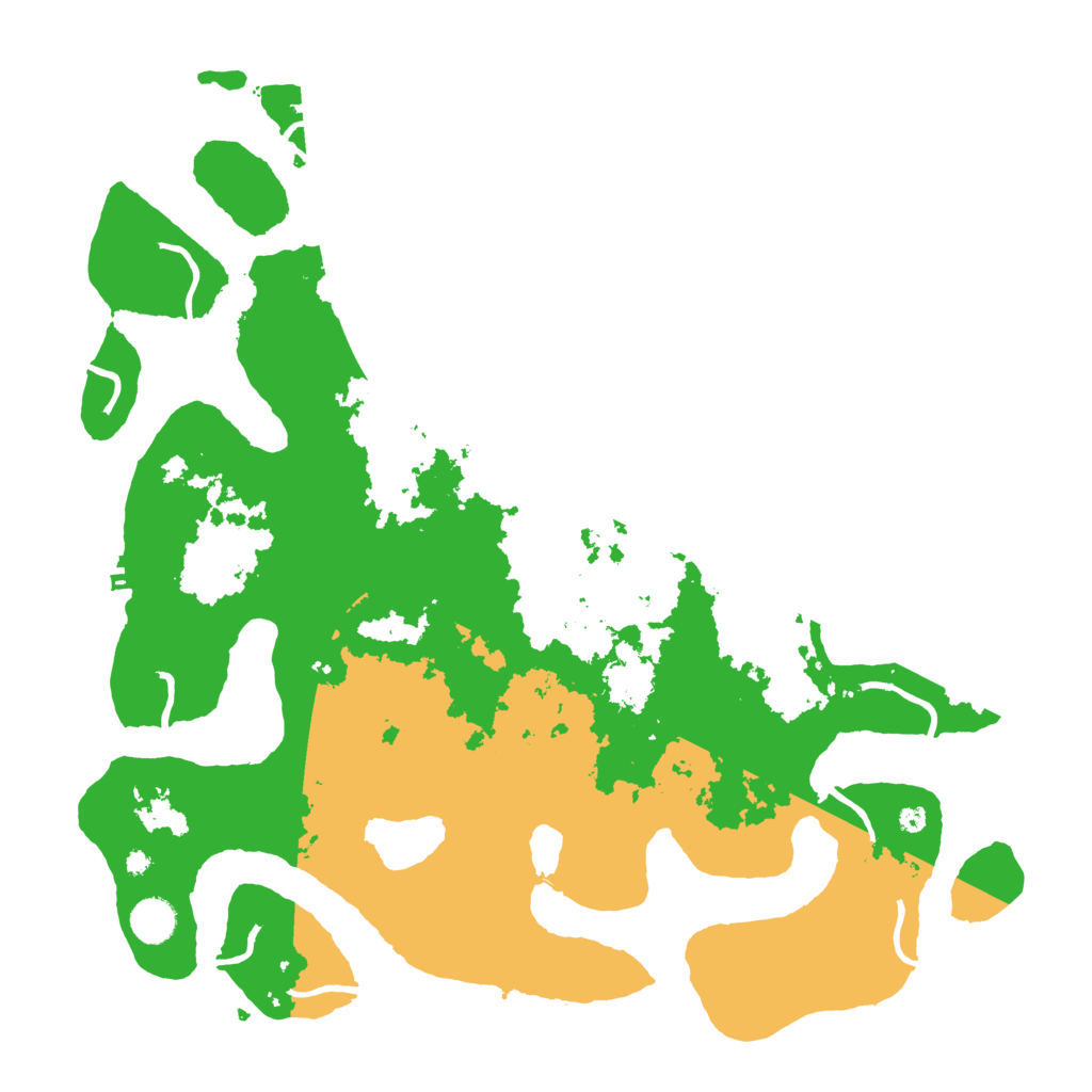 Biome Rust Map: Procedural Map, Size: 4200, Seed: 13829