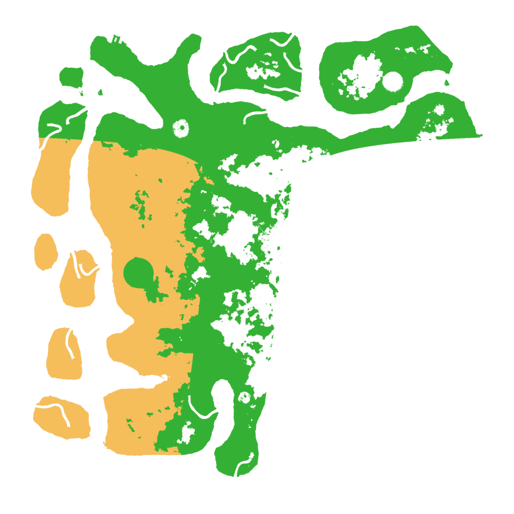 Biome Rust Map: Procedural Map, Size: 4500, Seed: 1791043