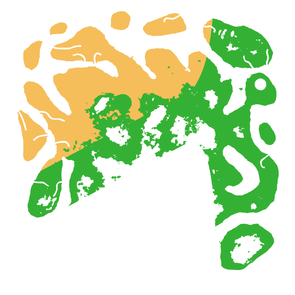 Biome Rust Map: Procedural Map, Size: 4500, Seed: 3396017