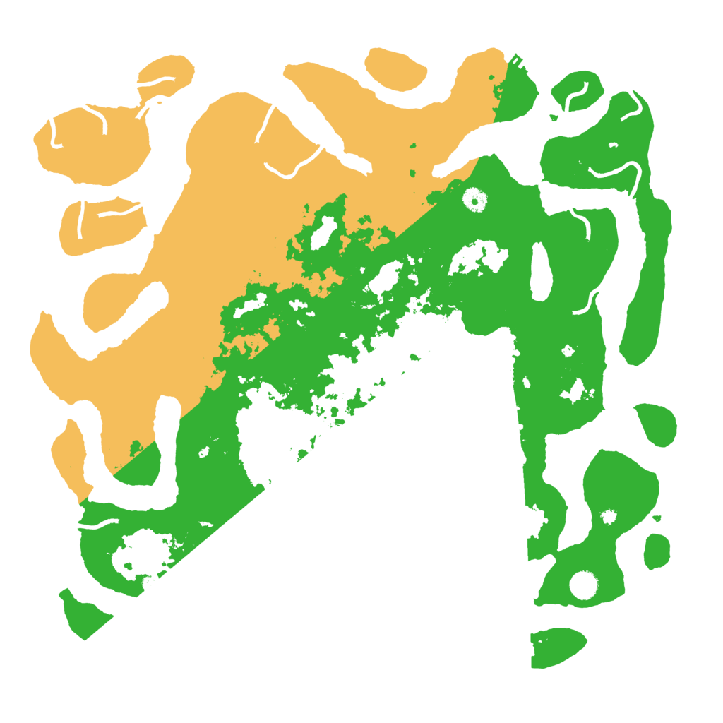 Biome Rust Map: Procedural Map, Size: 4500, Seed: 34544