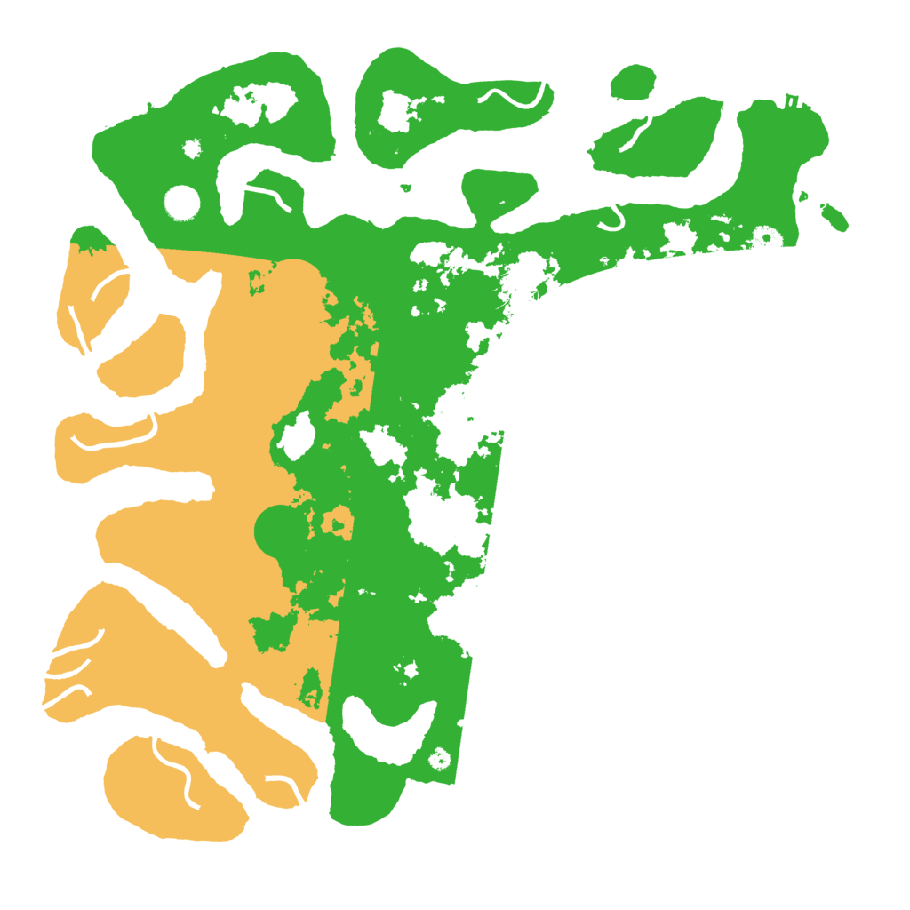 Biome Rust Map: Procedural Map, Size: 4500, Seed: 4026969