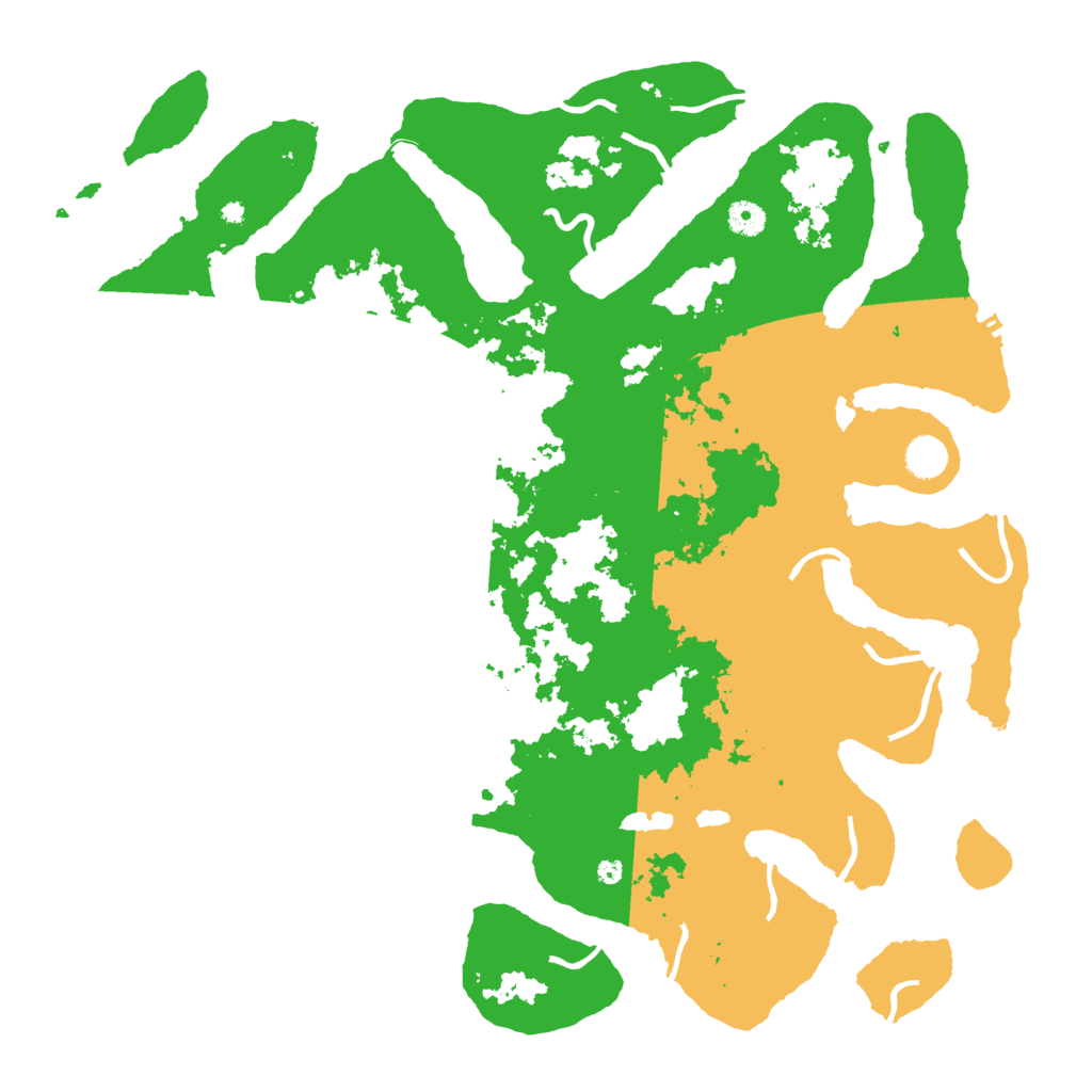 Biome Rust Map: Procedural Map, Size: 4500, Seed: 308330