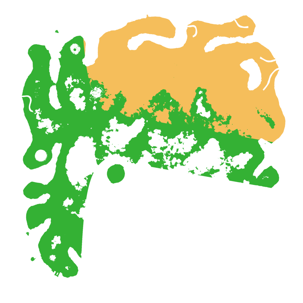 Biome Rust Map: Procedural Map, Size: 4500, Seed: 6233503