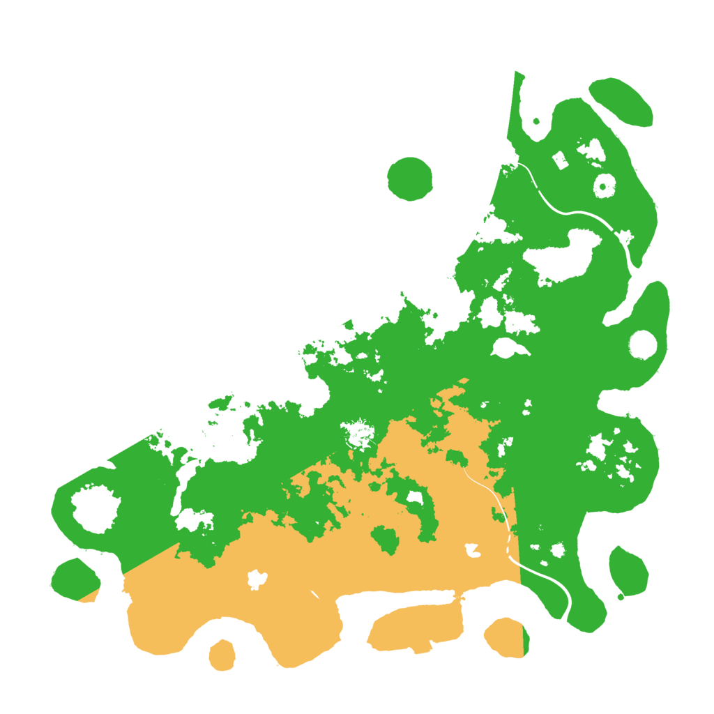Biome Rust Map: Procedural Map, Size: 4500, Seed: 6202888