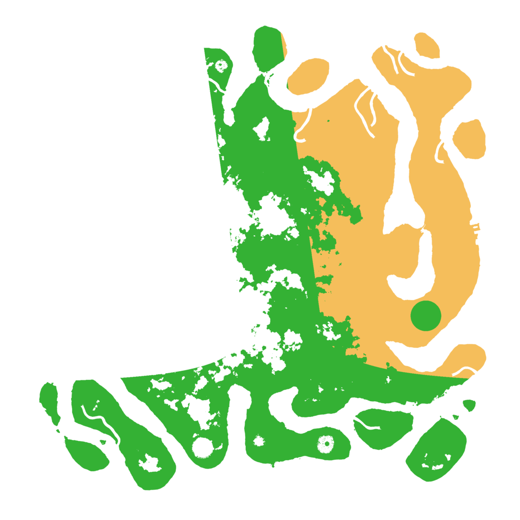 Biome Rust Map: Procedural Map, Size: 4500, Seed: 3904506