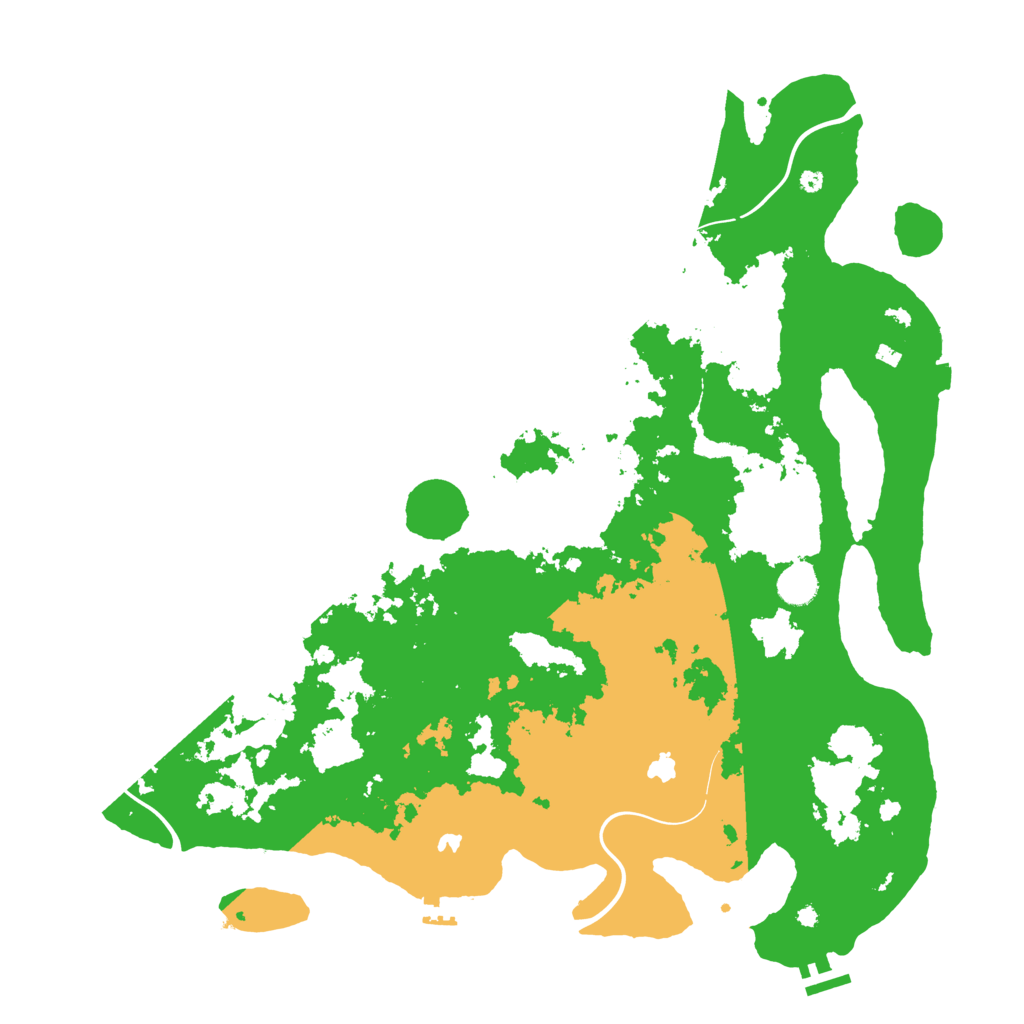 Biome Rust Map: Procedural Map, Size: 4500, Seed: 1567176