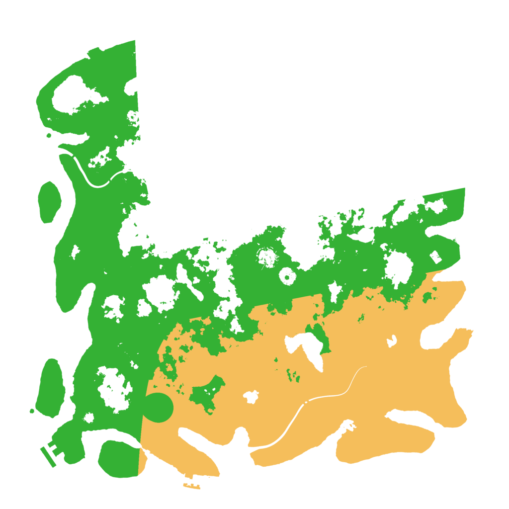 Biome Rust Map: Procedural Map, Size: 4500, Seed: 3092904