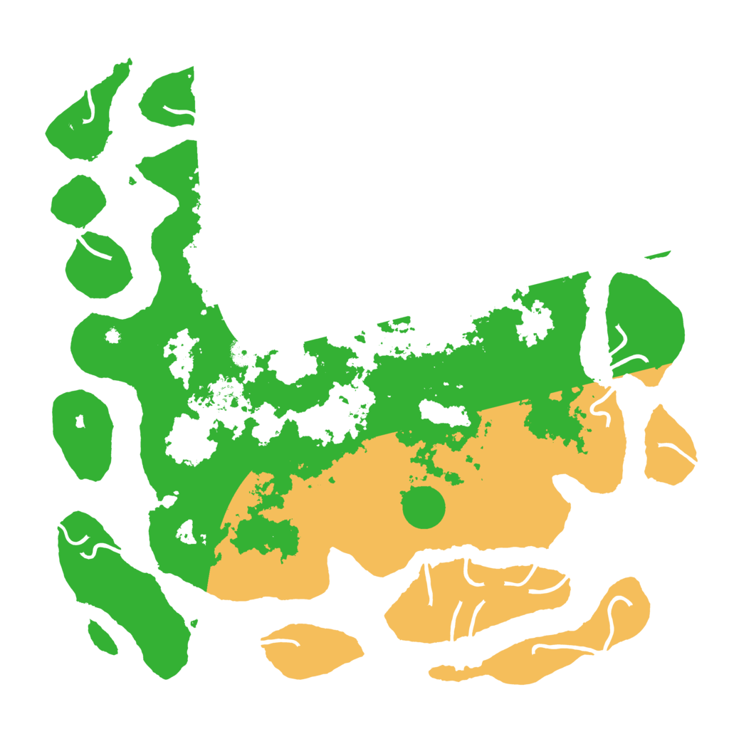 Biome Rust Map: Procedural Map, Size: 4500, Seed: 2097180