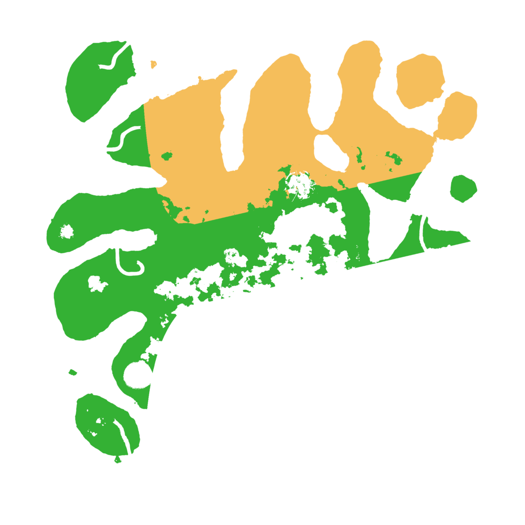 Biome Rust Map: Procedural Map, Size: 3500, Seed: 5007830