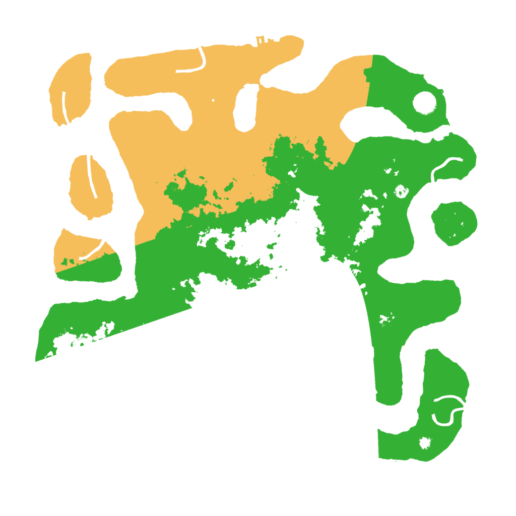 Biome Rust Map: Procedural Map, Size: 4000, Seed: 156895