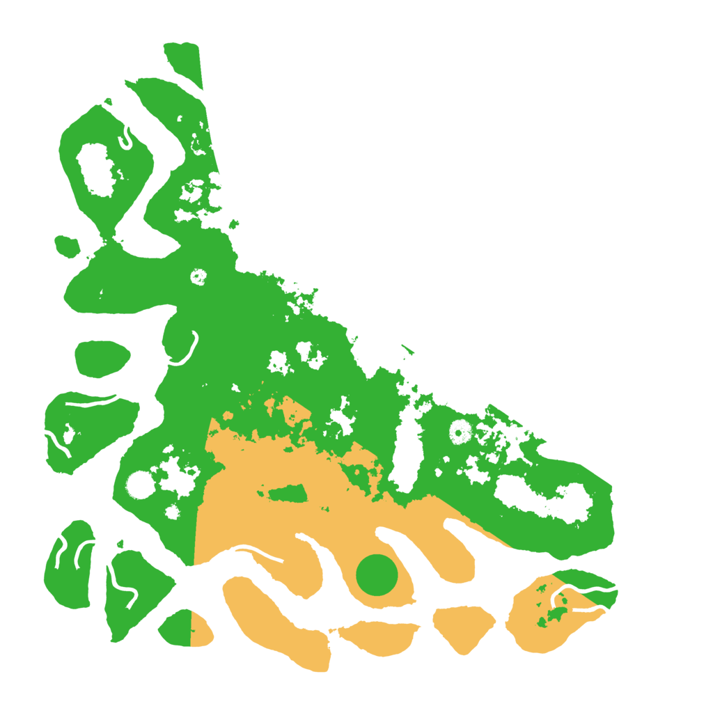 Biome Rust Map: Procedural Map, Size: 4500, Seed: 905697