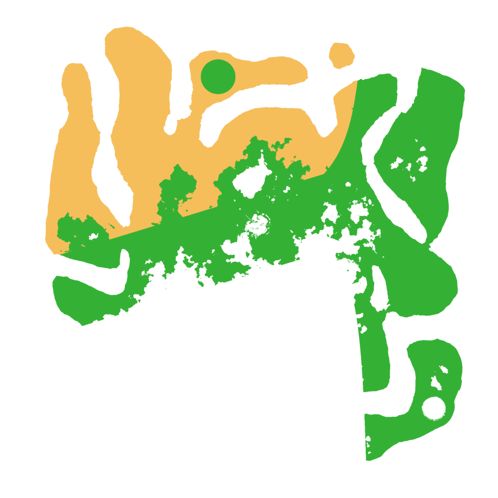 Biome Rust Map: Barren, Size: 3800, Seed: 7802457