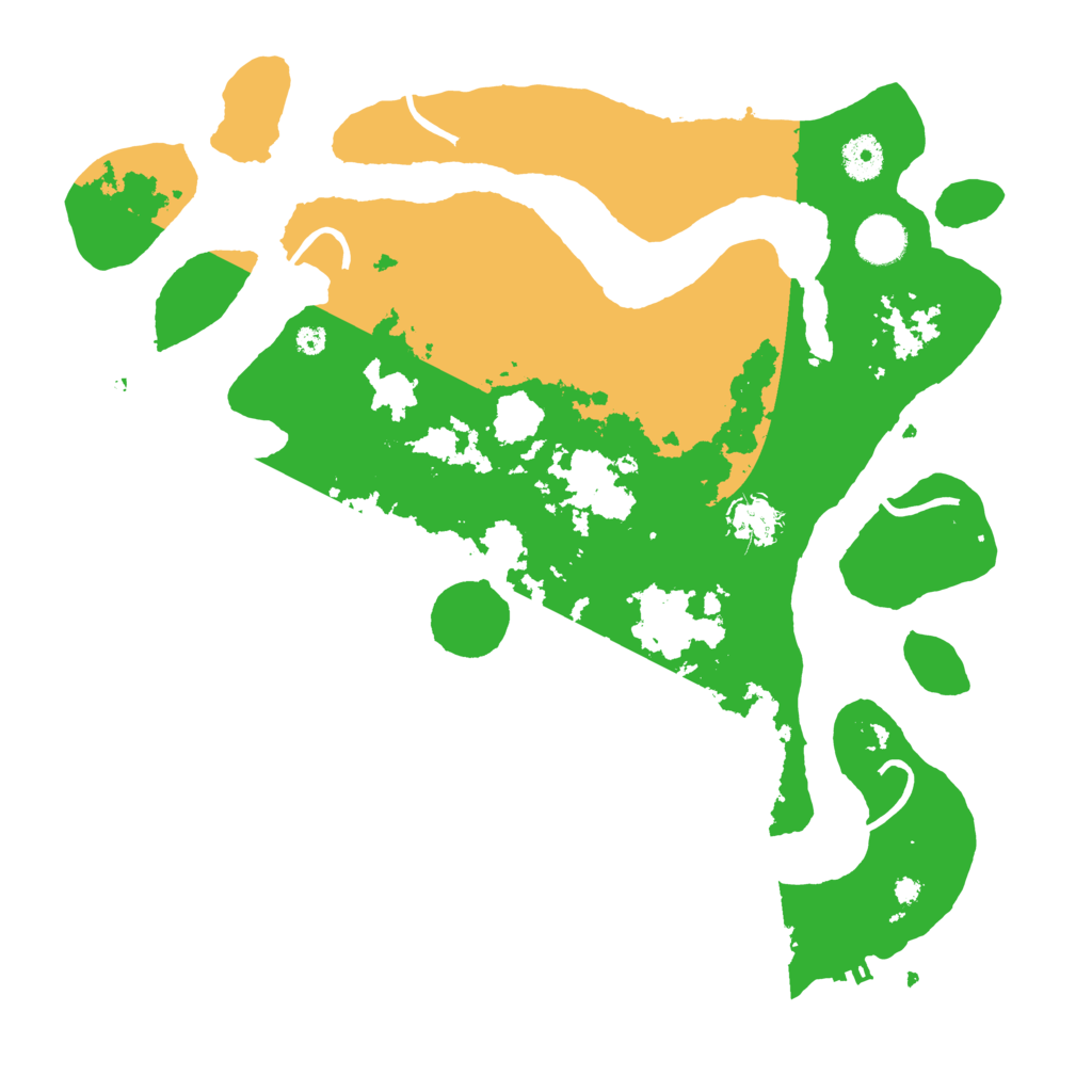 Biome Rust Map: Procedural Map, Size: 3800, Seed: 796259