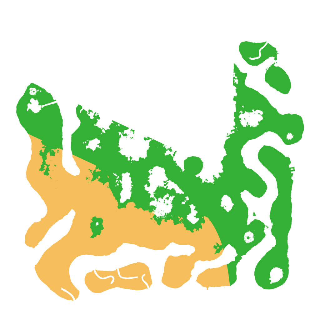 Biome Rust Map: Procedural Map, Size: 4500, Seed: 192352