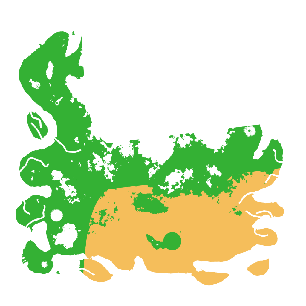 Biome Rust Map: Procedural Map, Size: 4500, Seed: 1725887