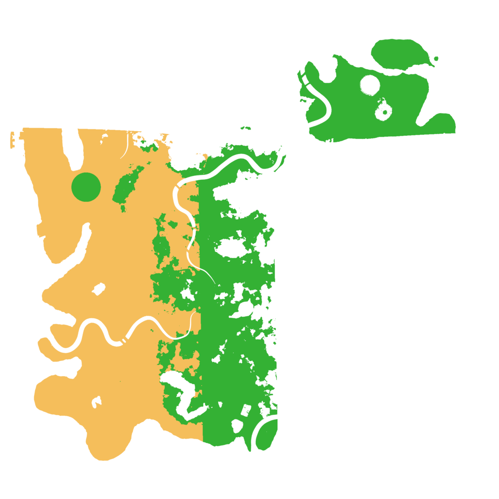 Biome Rust Map: Procedural Map, Size: 4500, Seed: 3657775