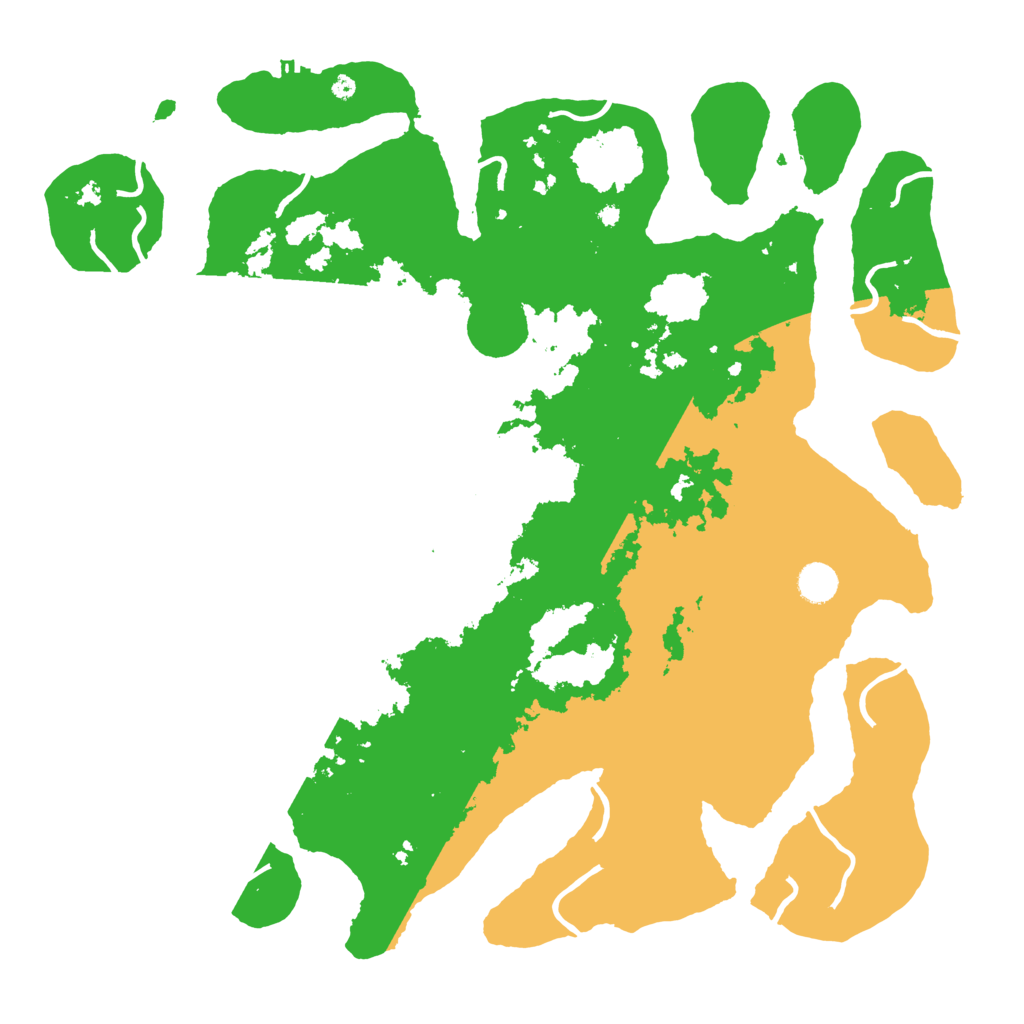 Biome Rust Map: Procedural Map, Size: 4500, Seed: 2224087