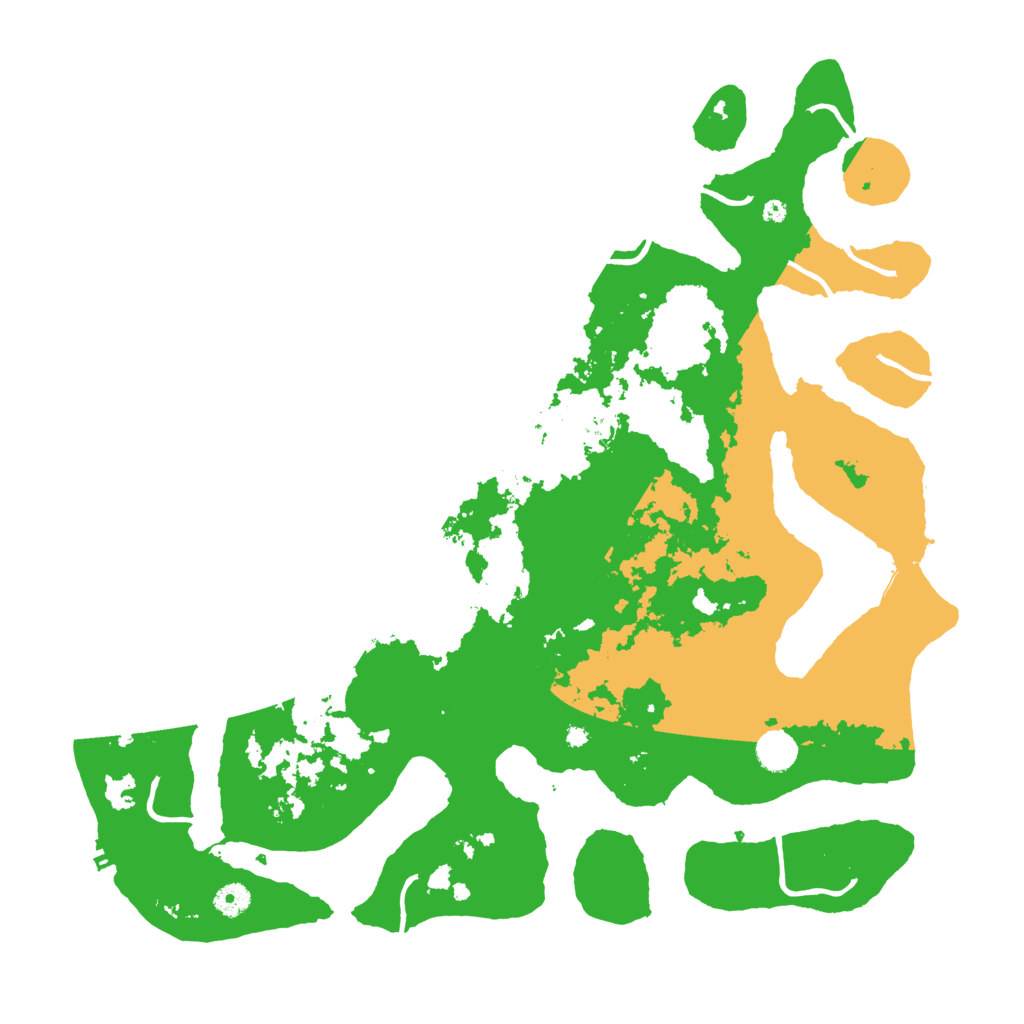 Biome Rust Map: Procedural Map, Size: 4500, Seed: 5308241