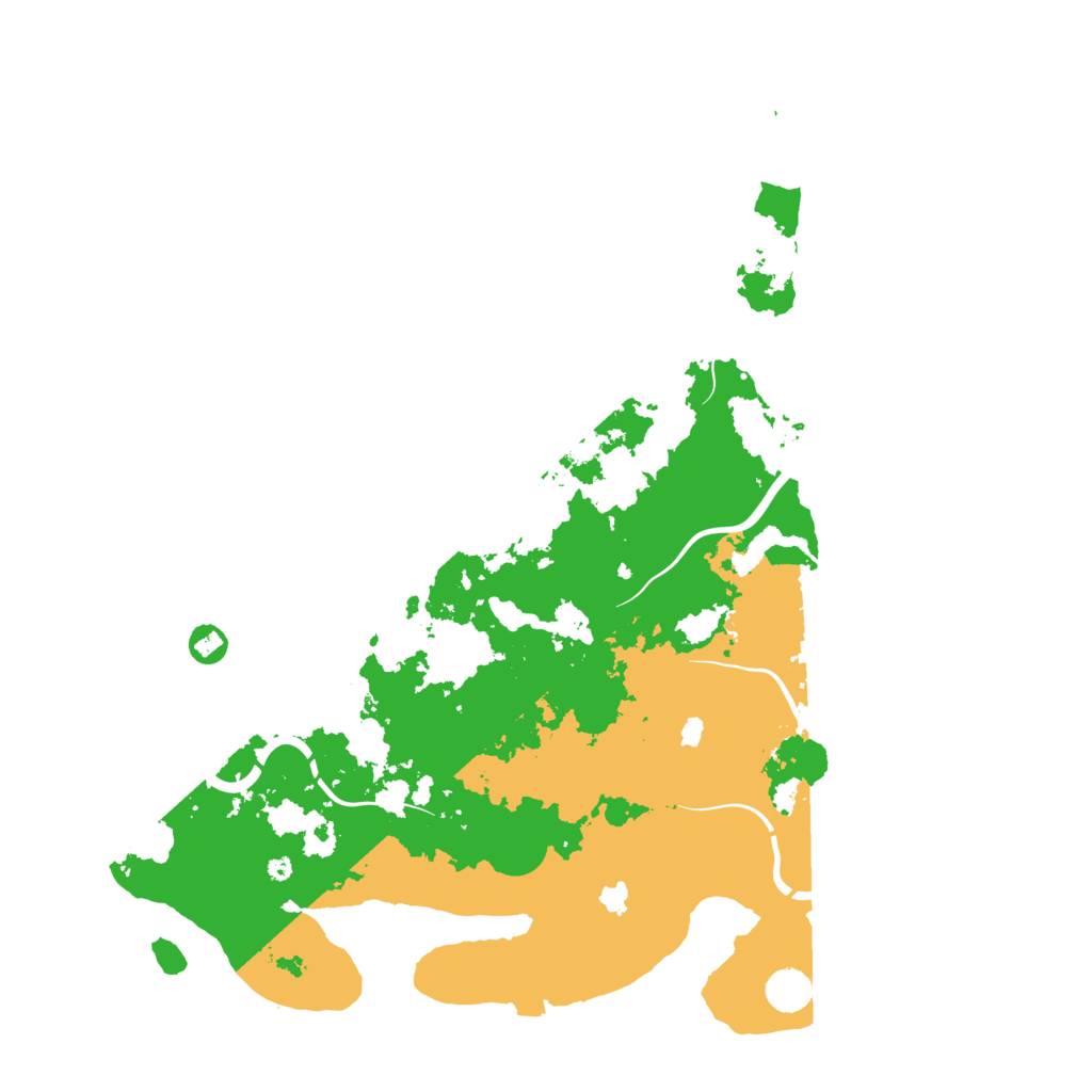 Biome Rust Map: Procedural Map, Size: 4500, Seed: 1353699