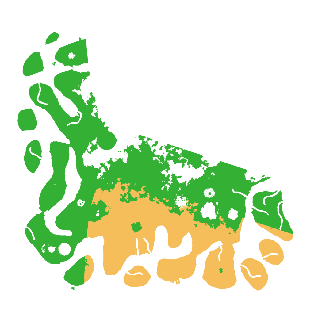 Biome Rust Map: Procedural Map, Size: 4500, Seed: 3721202