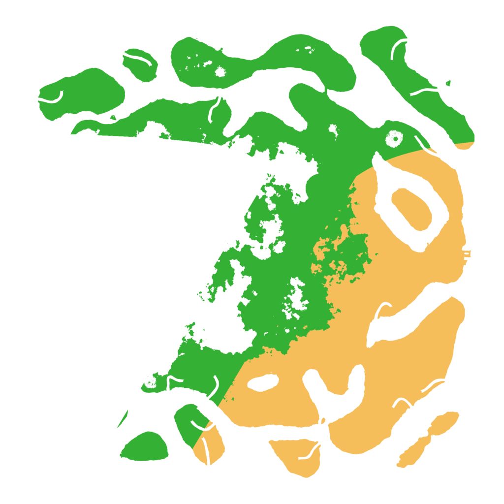 Biome Rust Map: Procedural Map, Size: 4500, Seed: 2198713