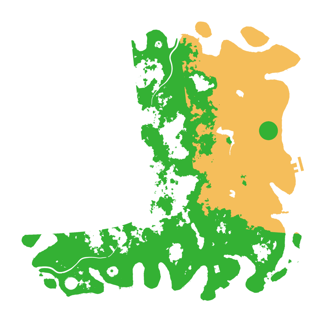 Biome Rust Map: Procedural Map, Size: 4500, Seed: 1697326