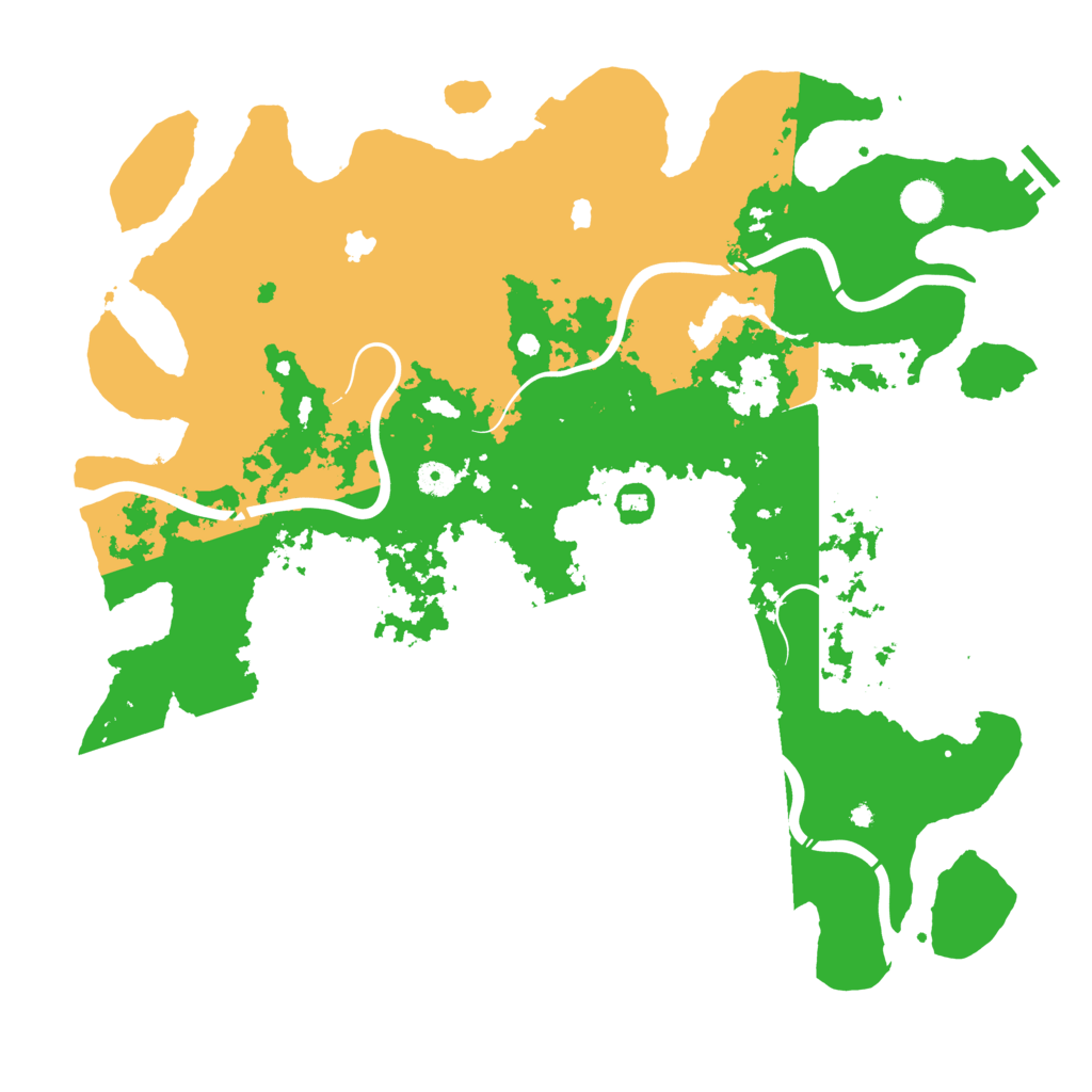 Biome Rust Map: Procedural Map, Size: 4500, Seed: 1653861