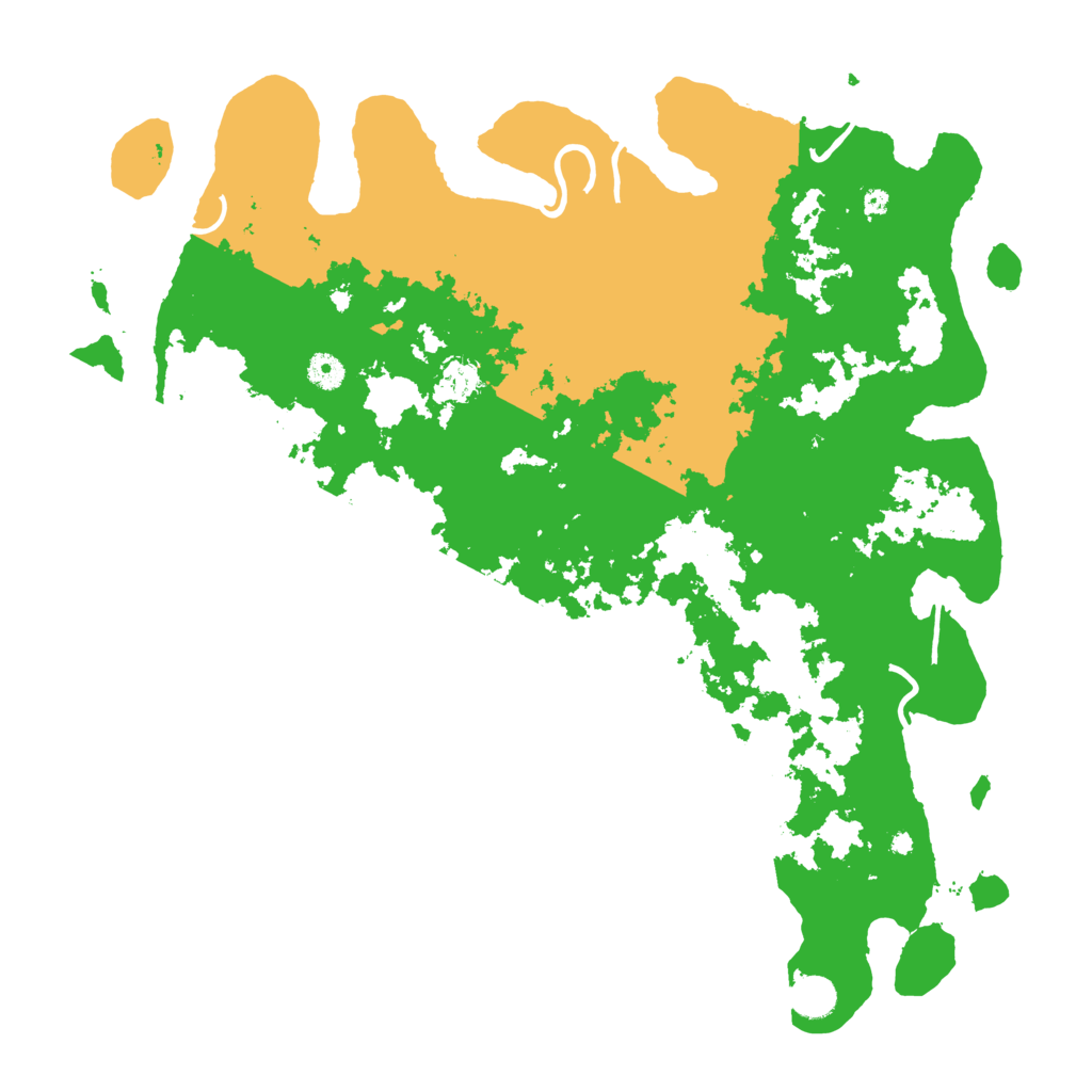Biome Rust Map: Procedural Map, Size: 4500, Seed: 1942352