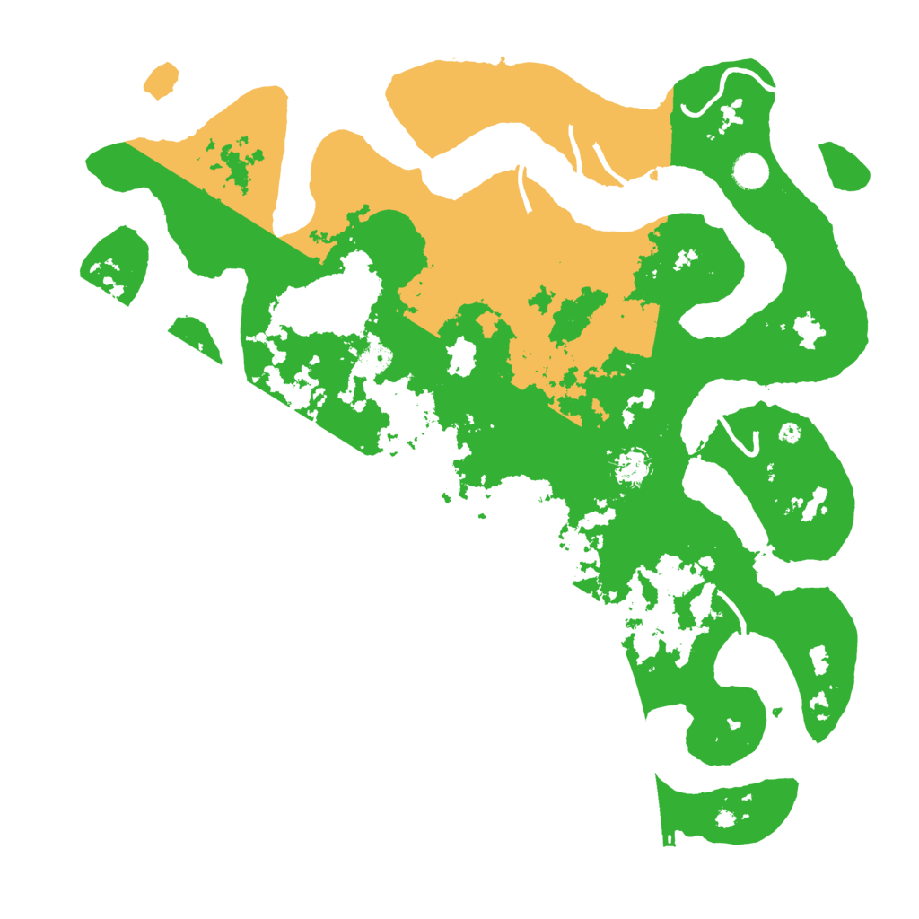 Biome Rust Map: Procedural Map, Size: 4500, Seed: 828436