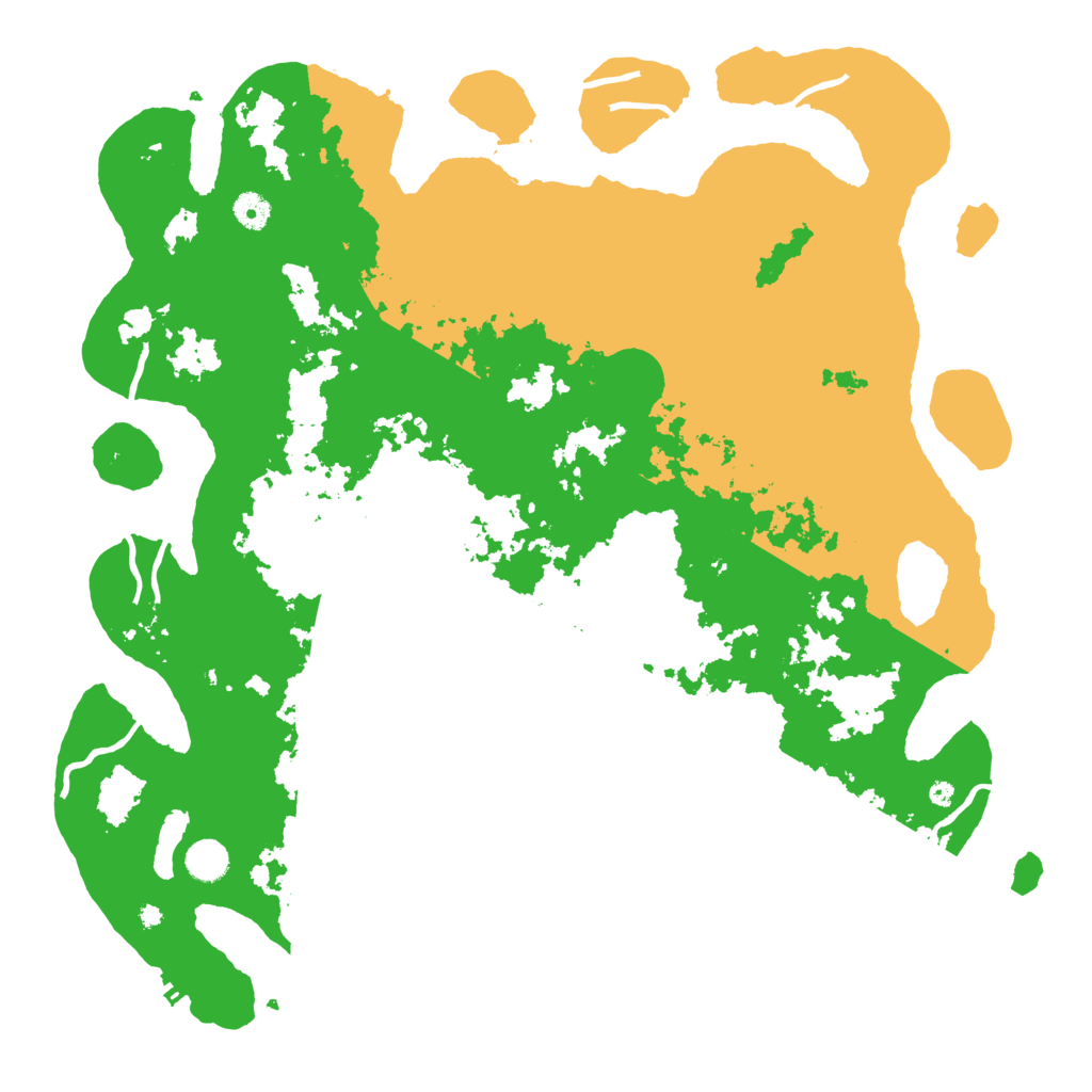 Biome Rust Map: Procedural Map, Size: 4500, Seed: 1419486