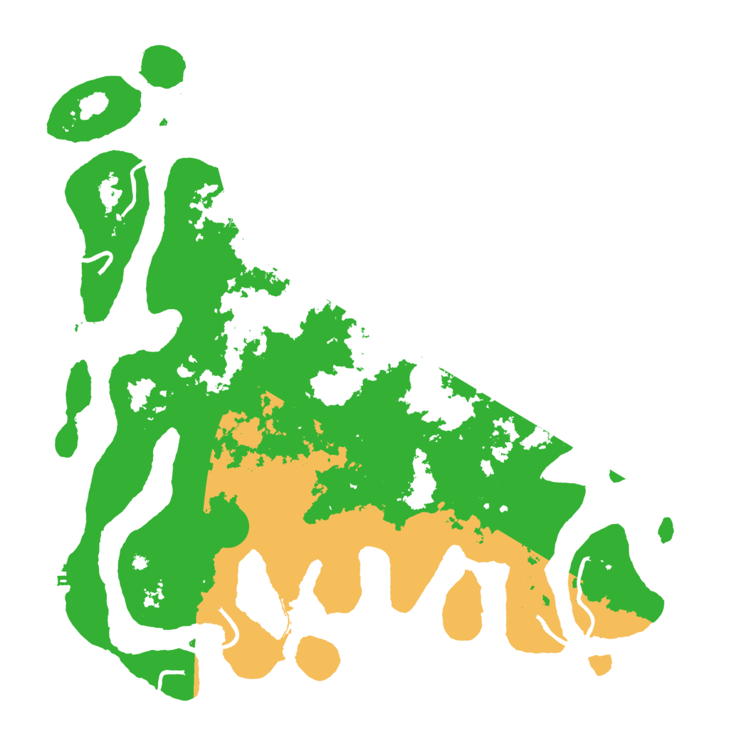 Biome Rust Map: Procedural Map, Size: 4500, Seed: 271115
