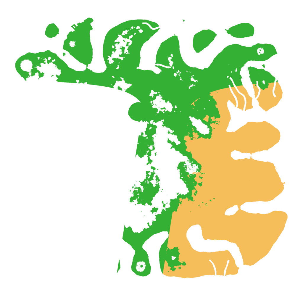 Biome Rust Map: Procedural Map, Size: 4500, Seed: 140683