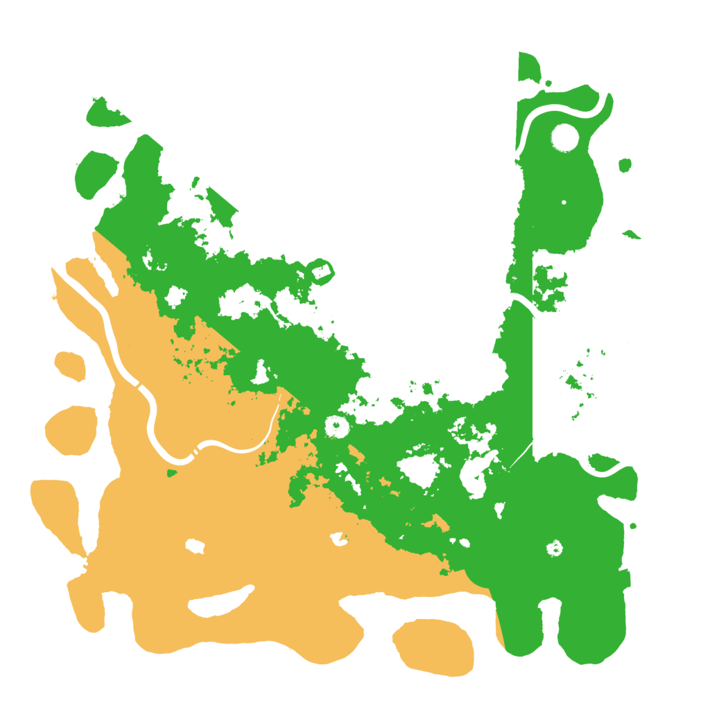 Biome Rust Map: Procedural Map, Size: 4500, Seed: 5238950
