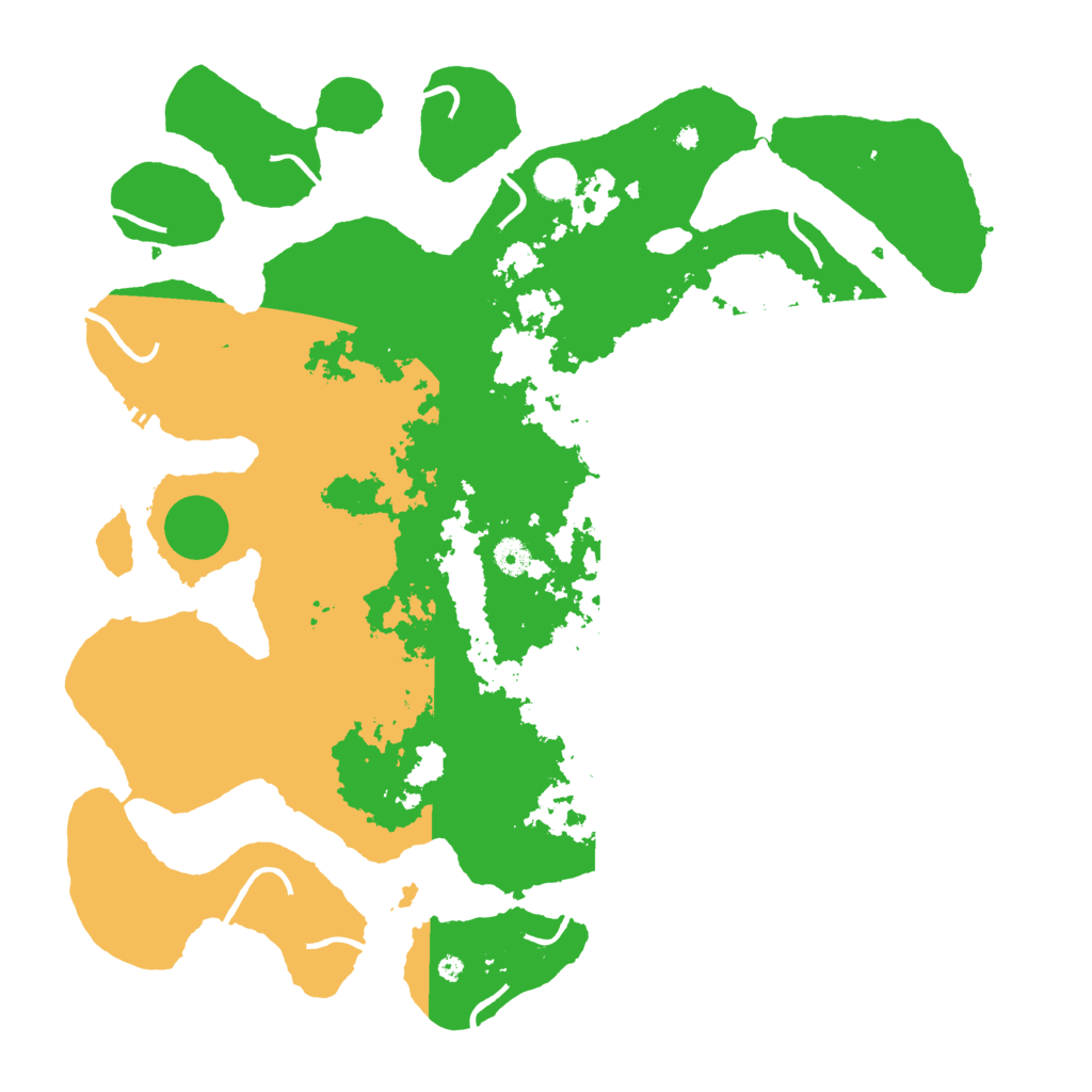 Biome Rust Map: Procedural Map, Size: 4500, Seed: 5629887