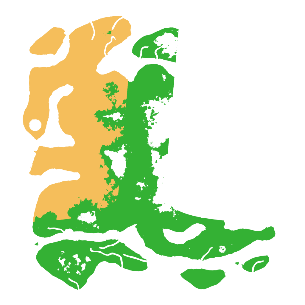 Biome Rust Map: Procedural Map, Size: 4500, Seed: 1476374