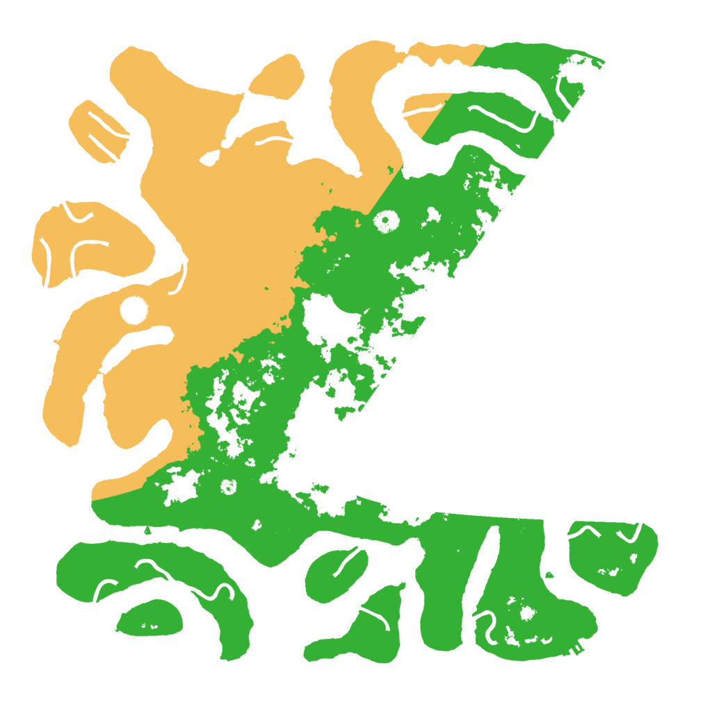 Biome Rust Map: Procedural Map, Size: 4500, Seed: 2211916