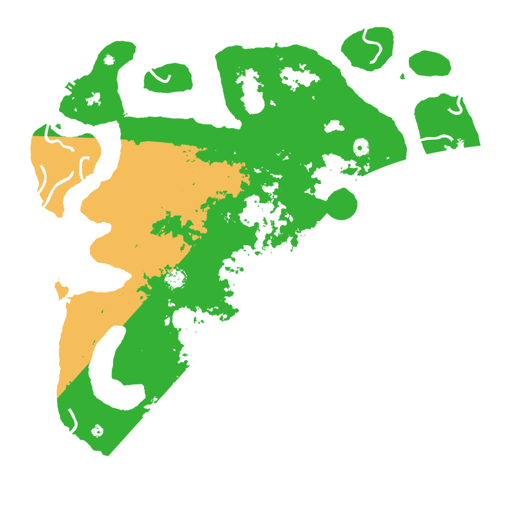 Biome Rust Map: Procedural Map, Size: 4500, Seed: 2340649