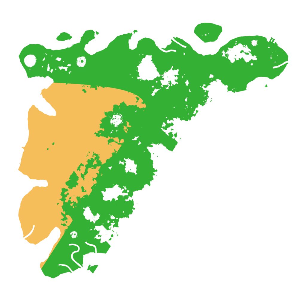 Biome Rust Map: Procedural Map, Size: 4500, Seed: 3211394