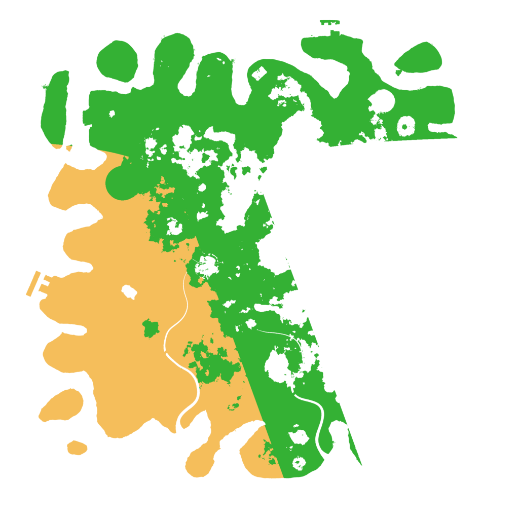 Biome Rust Map: Procedural Map, Size: 4000, Seed: 1545683957