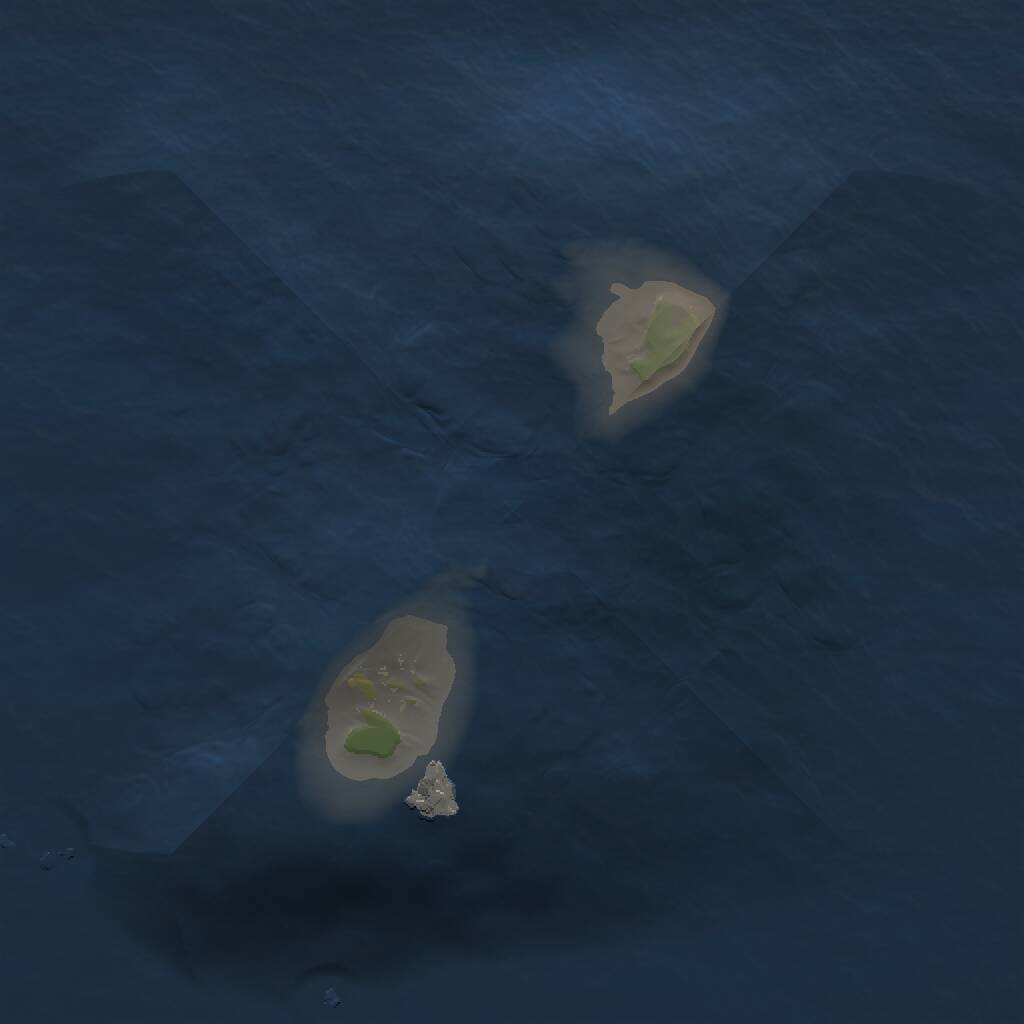 Rust Map: Procedural Map, Size: 1000, Seed: 4987, 1 Monuments