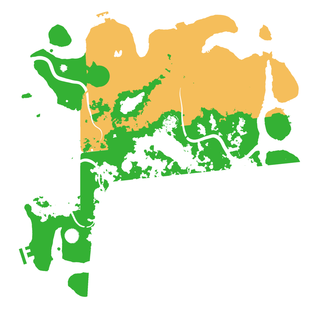 Biome Rust Map: Procedural Map, Size: 4000, Seed: 1511631113