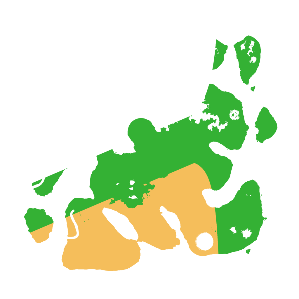 Biome Rust Map: Procedural Map, Size: 3000, Seed: 2066232850