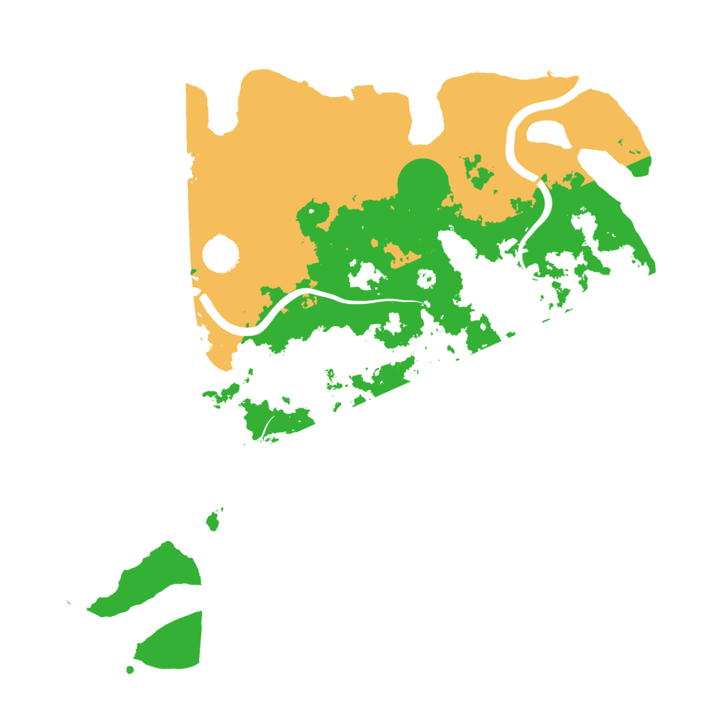 Biome Rust Map: Procedural Map, Size: 3750, Seed: 220324003