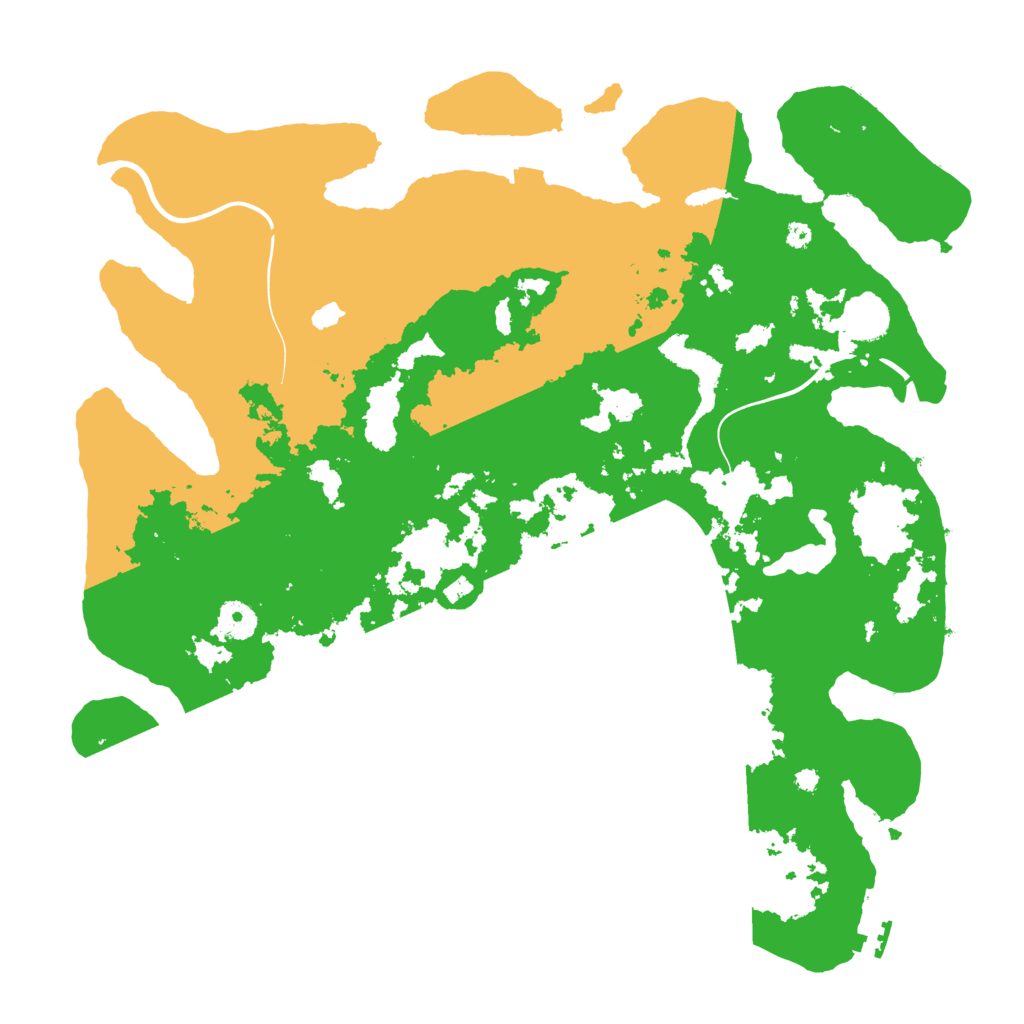 Biome Rust Map: Procedural Map, Size: 4000, Seed: 1936979889