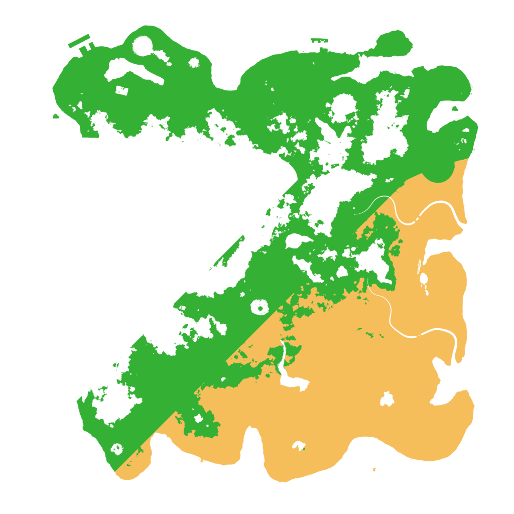Biome Rust Map: Procedural Map, Size: 4500, Seed: 2269161